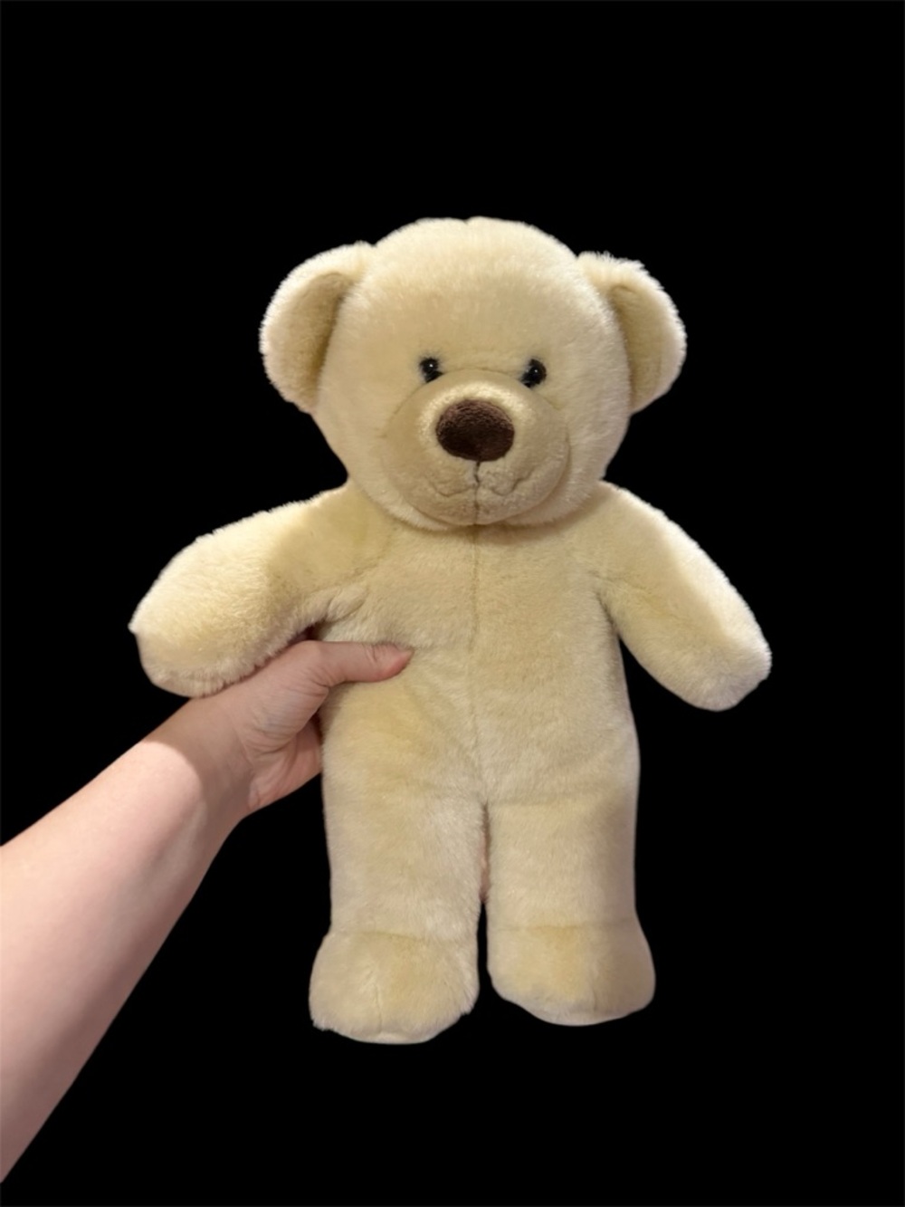 Build-A-Bear Cream Plush Teddy Bear